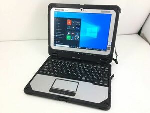 パナソニック Panasonic TOUGHBOOK CF-20A0385VJ Core m5-6Y57/4G/128G/Win10 タブレット 訳あり現状品 動作保証 【累積使用時間:10時間】