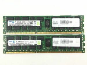 [8G×2 sheets set ] low voltage version SAMSUNG PC3L-10600R 2R×4 ECC Registered used memory server for DDR3 prompt decision operation guarantee [ free shipping ]