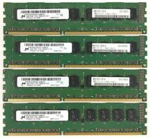 【2GB×4枚セット】低電圧版 M PC3L-10600E 計8GB 1R×8 中古メモリー サーバー用 DDR3 ECC 即決 動作保証【送料無料】_画像1