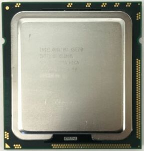 XEON X5570 ×1枚 Intel CPU 2.93GHz SLBF3 4コア 8スレッド ソケット FCLGA1366 サーバー用 BIOS起動確認済【中古】【送料無料】