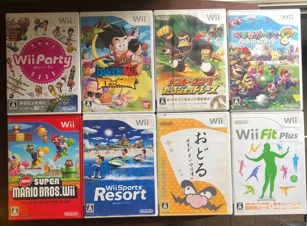 ニンテンドー Wii ソフト8本セット　マリオ