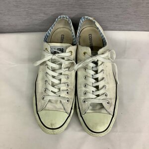 G135 CONVERSE スニーカー 28.0cm ホワイト オールスター インライプ OX キャンバス IN ストライプ ローカット ALL STAR コンバース