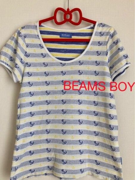 BEAMS BOY Tシャツトップス　ブラウス夏服半袖Mサイズ