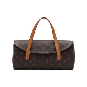 LOUIS VUITTON ルイヴィトン モノグラム ソナチネ ハンドバッグ モノグラム ブラウン（ゴールド金具） レザー ハンドバッグ