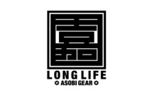 カッティングステッカー『嘉☆ロングライフ☆LONG LIFE☆ショップオリジナル☆屋号紋☆BDWS☆アソビギア』漢字☆アウトドア☆キャンプ_画像1