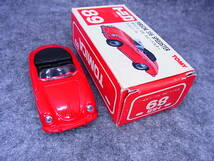 トミカ ポルシェ 356 スピードスター 赤箱 日本製_画像4