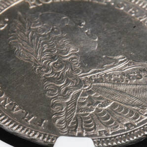 1754年 ドイツ レゲンスブルク 1/2ターラー 銀貨 アンティークコイン NGC AU Detailsの画像8