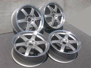 超貴重！美品 絶版 RAYS LE37 TE37 7.5J +40 JZX100 S14 S15 R32 R34 インテグラ シビック C-HR D5 プリウスα VS-KF nismo ニスモ BBS LM 