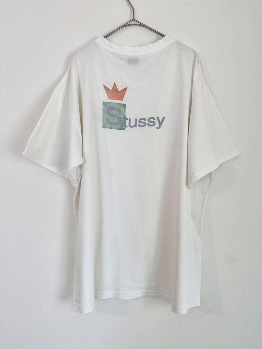 希少レア 90s old stussy Tシャツ usa製 アメリカ製 ステューシー