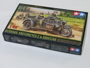 タミヤ BMW R75サイドカー・1/48未組み立て