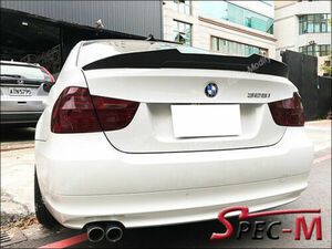 BMW E90 M3 320i 328i 335i セダン PS型 カーボン リアトランクスポイラー