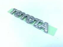 TOYOTA トヨタ 純正 エンブレム ２個セット 1.4cm x 7.4cm 海外 75441-0K031 ハイエース プリウス ランクル ハリアー クラウン ヤリス_画像4