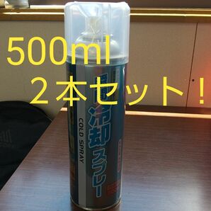 冷却スプレー 500ml ２本セット