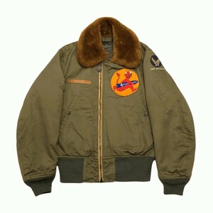 BUZZ RICKSON'S / Type B-15 ROUGHWEAR CLOTHING CO. 1944 MODEL バズリクソンズ フライトジャケット 表記サイズ(38) @K