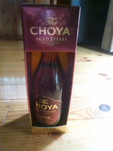 cho-ya classical plum wine 3 year 720ml The CHOYA AGED 3 YEARS boxed 15 times 