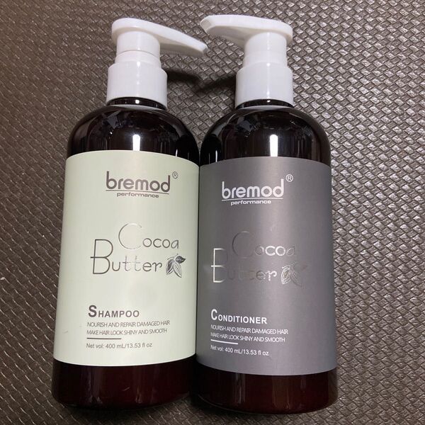 Bremod Cocoa Butter Shampoo and Conditioner ヘアシャンプー&コンディショナ