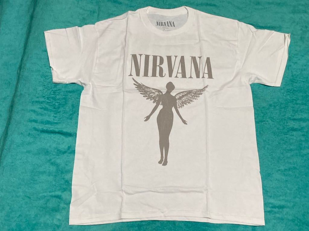 年最新Yahoo!オークション  nirvana nevermind tシャツの中古品