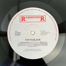 LP Europe盤 レコード Tokyo Blade / Tokyo Blade RR 9883_画像8