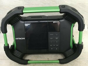 【中古品】★HiKOKI 14.4V 18V共用 コードレスラジオ 充電式 Bluetooth機能搭載 AC100V使用可 UR18DSDL(NN)本体のみ T2308 ITF002YKFCB4