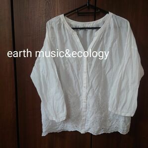 earth music&ecology ブラウス シャツ