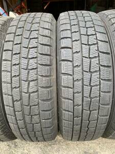 バリ溝　スタッドレス 2本セット　ダンロップ WINTER MAXX WM01 155/65R13