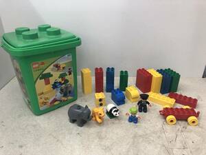 【X-1-R1】　　LEGO レゴ デュプロ ぞうさんのみどりのバケツ