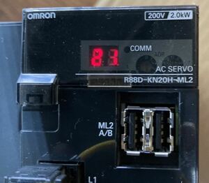 通電確認済　OMRON AC SERVO DRIVER R88D-KN20H-ML2