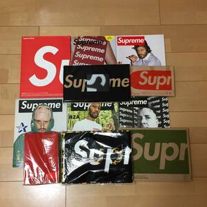 レア Supreme Book 全6巻セット ステッカー 付録 シュプリーム ボックスロゴ Box Logo ムック本