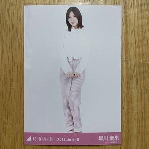 乃木坂46 早川聖来 リボンモチーフ 生写真 ヒキ 1枚 検) 会場 限定 真夏の全国ツアー 北海道 2023.July-Ⅲ