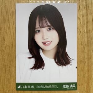 乃木坂46 佐藤璃果 緑x白コーデ 生写真 ヨリ 1枚 検) 会場 限定 真夏の全国ツアー2023 北海道