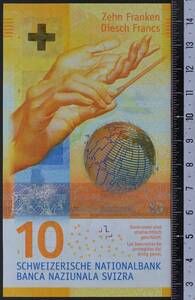 外国紙幣 スイス　2017年 未使用 10フランク