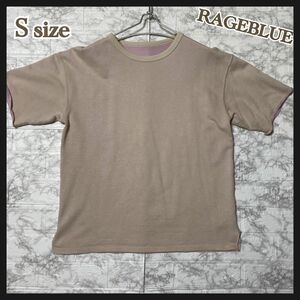 古着 半袖Tシャツ トップス レイジブルー RAGEBLUE メンズ 無地 ベージュ パープル クリーム 薄紫 レディース 兼用