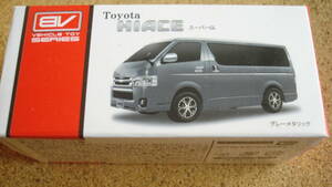 ＢＶ　VEHICLE TOY SERIES　トヨタ　ハイエース　スーパーＧＬ（グレーメタリック）////TOYOTA　ＨＩＡＣＥ//プルバックカー