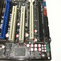 ASUS マザーボード P6T DELUXE CPU Core i7-920 CPUクーラー メモリ PC3-10600U 1GB×3 デスクトップPC 現状品 ■M049_画像3