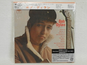 ＜新品同様＞　ボブ・ディラン BOB DYLAN / ボブ・ディラン （デビュー盤　紙ジャケット　デジタル・リマスター盤）　帯付　国内正規セル版