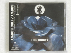 ＜美品＞　BOOWY　/　THIS BOOWY　　（全曲デジタル・リマスター仕様　ベスト・アルバム）　　帯付　　　国内正規セル版