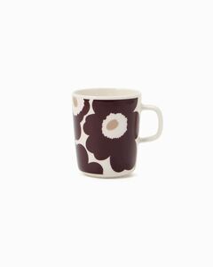 marimekko マリメッコ マグカップ 新品 unikko ウニッコ クレイ×ダークワイン1