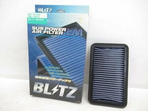 【未使用】BLITZ ブリッツ スズキ 純正 交換タイプ SUS POWER AIR FILTER LM エア フィルター SS-24B 59572 (n085138)