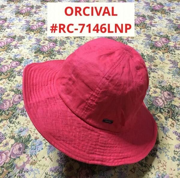 未使用＊雑誌掲載 ORCIVAL リネンハット #RC-7146LNP