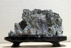  appreciation stone 1.9. Niigata prefecture water less river . stone suiseki st nature stone tray stone decoration stone mountain type stone 