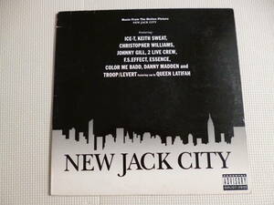 VA / NEW JACK CITY (ICE-T,KEITH SWEAT,COLOR ME BADD,2 LIVE CREW,JOHNNY GILL,TROOP/LEVERT feat.QUEEN LATIFAH)■'91年USオリジナル盤