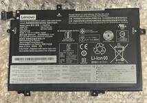 【中古】Lenovo ThinkPad L580 用 バッテリー L17M3P53 （FRU 5B10W13895）_画像1