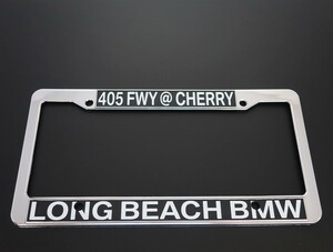 ◆US　BMW　ナンバーフレーム　ロングビーチ　USDM