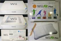 □[まとめ出品] NINTENDO Wii RVL-001 コントローラー2個台 モーションプラス1台 ヌンチャク1台 ザッパー2台 Wii Fit Plus1台 他ソフト3種_画像10