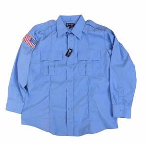【2929】実物 新品 アメリカポリスシャツ 長袖 USサイズL