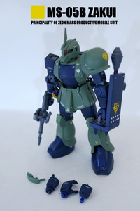 ■全塗装完成品■HGUC 1/144 ザクI（旧ザク） 塗装済み完成品