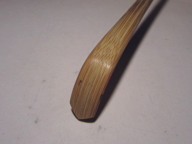 能斎自作竹茶杓-