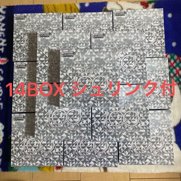 ヴァイスシュヴァルツ ディズニー100 初版 14BOX新品未開封シュリンク付
