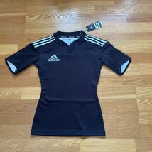 ニュージーランド 日本 代表 adidas アディダス all black rugby ジャージ formotion　ユニフォーム 新品 黒 Rugby ラガー シャツ_画像1