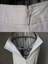  カルバン クライン Ck Calvin Klein 白 オフホワイト インパーテッドプリーツ スカート W71_画像8